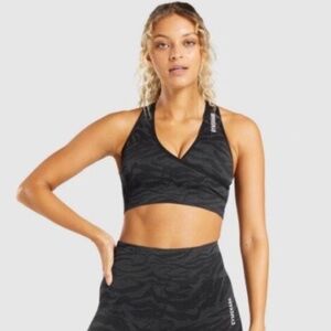 Black Gymshark Adapt Sports Bra